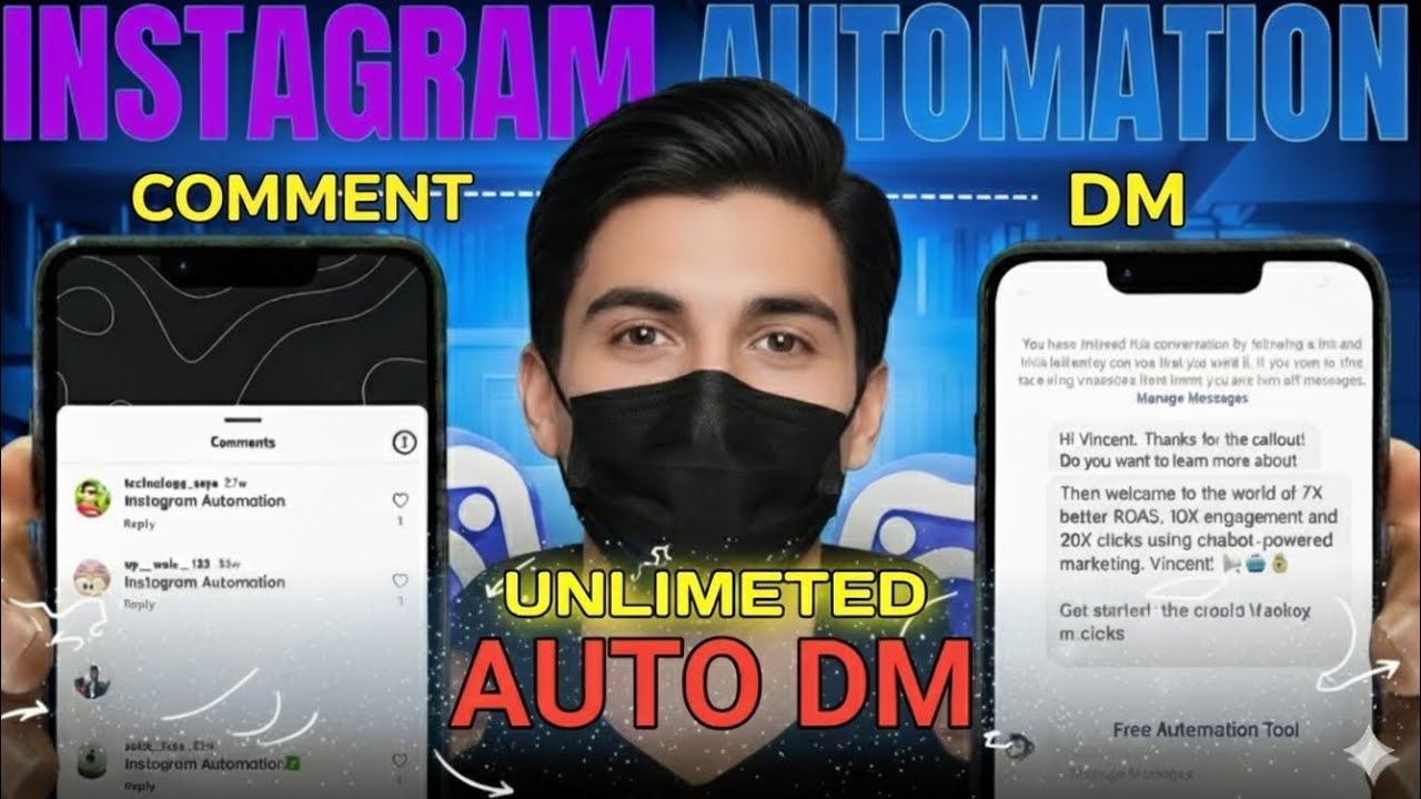 Instagram Auto DM Free Setup 2025 | Free Unlimited Instagram Auto DM #autodm #instagramgrowth