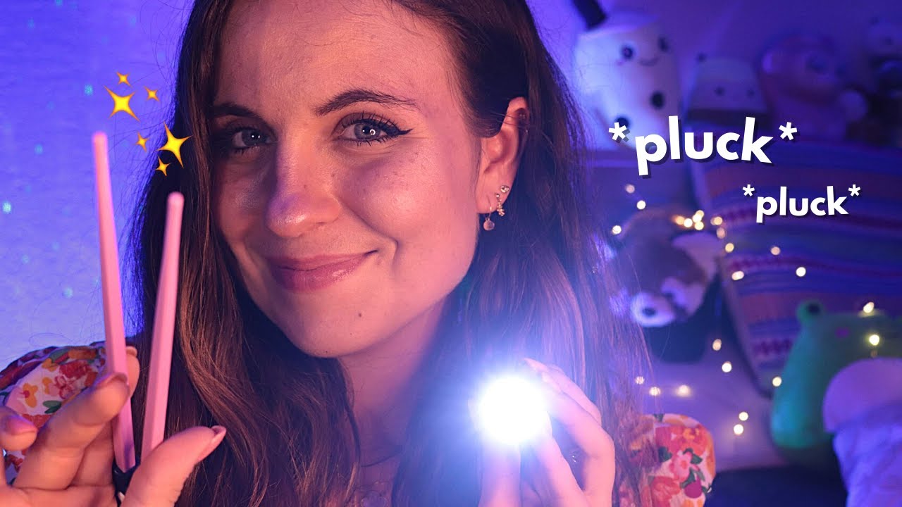 ASMR | J'enlève tes mauvaises ondes / ta négativité 🌟 (plucking, affirmations positives)