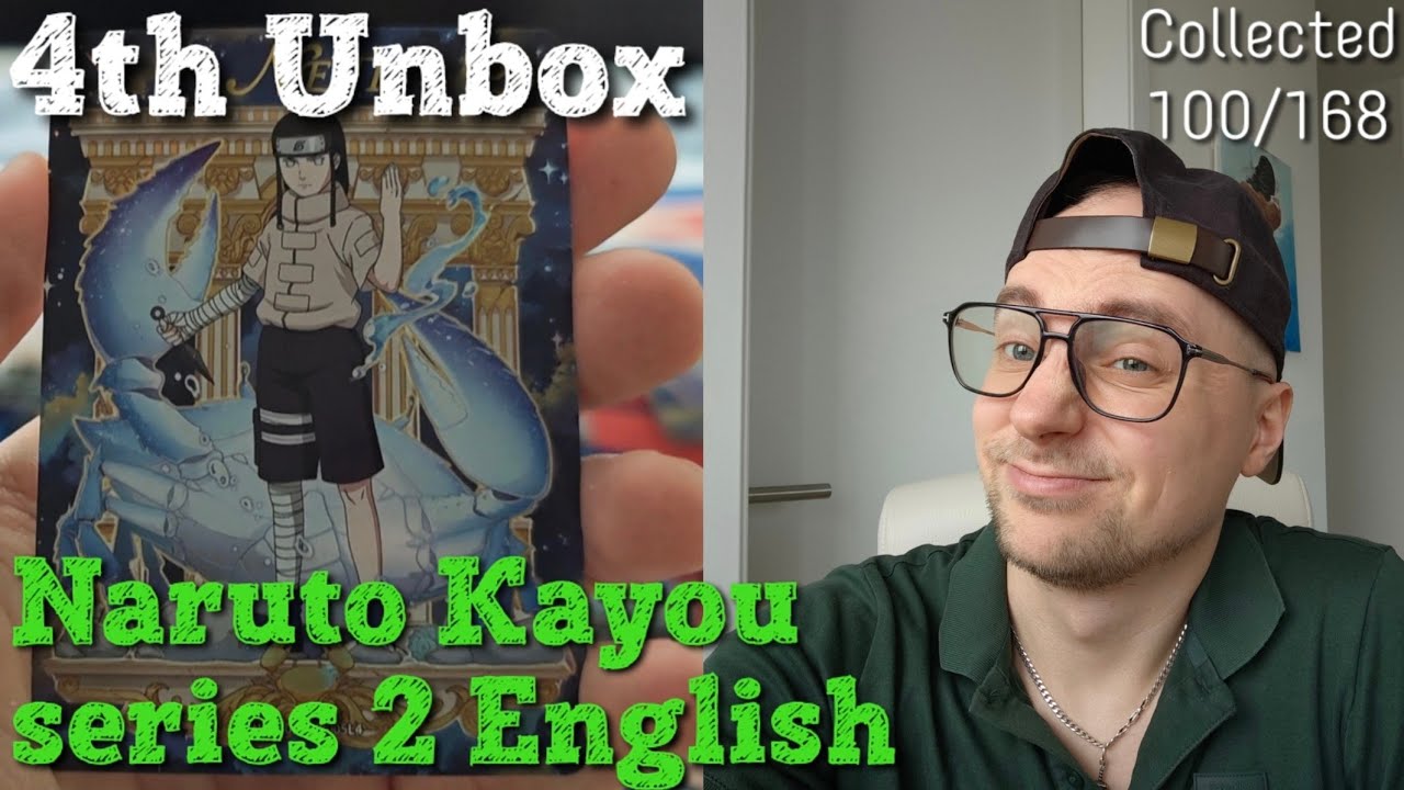 Четвертое открытие паков Naruto Kayou Card English series 2, SEA Version