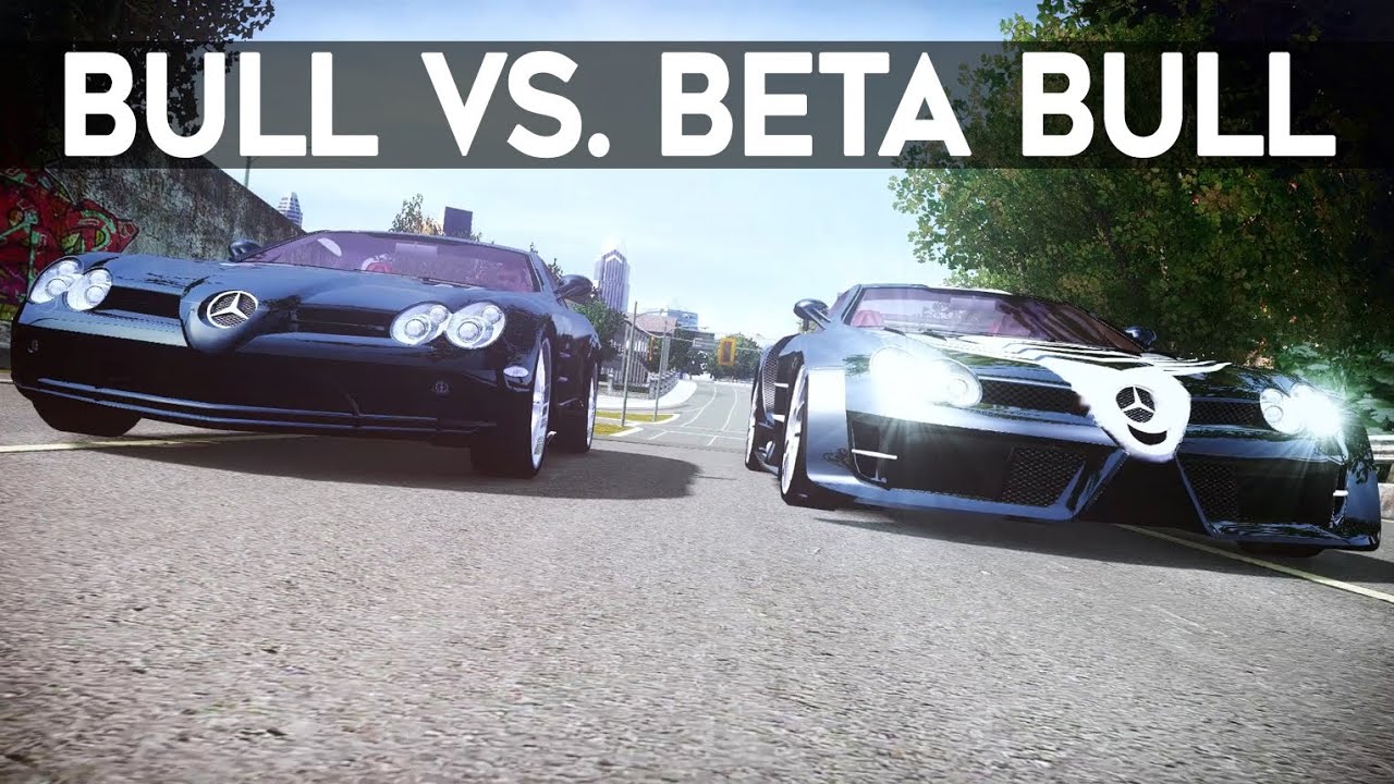NFS Most Wanted - Mercedes-Benz SLR McLaren (Beta Bull) vs. Mercedes-Benz SLR McLaren (Bull)