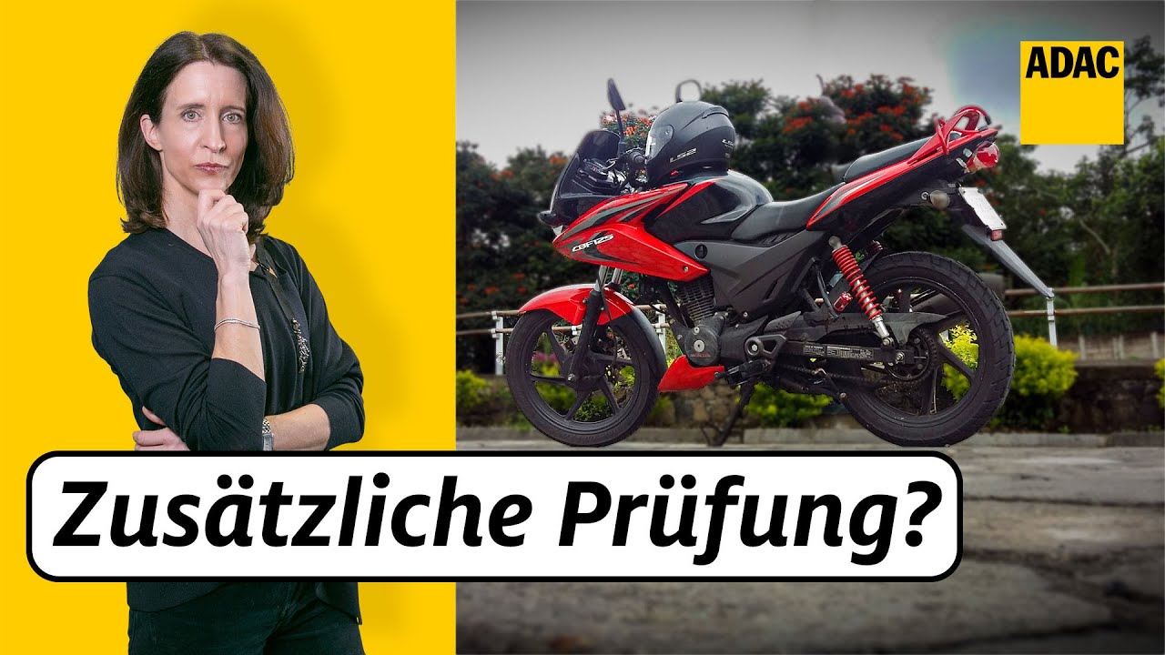 Reicht mein Autoführerschein für 125er-Motorräder? | ADAC | Recht? Logisch!