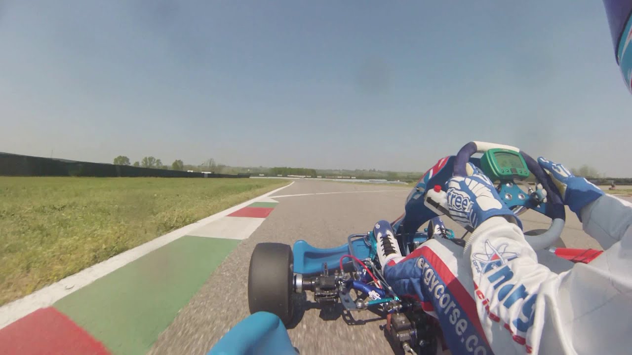 Onboard Energy Kart Kz - Autodromo Le Colline