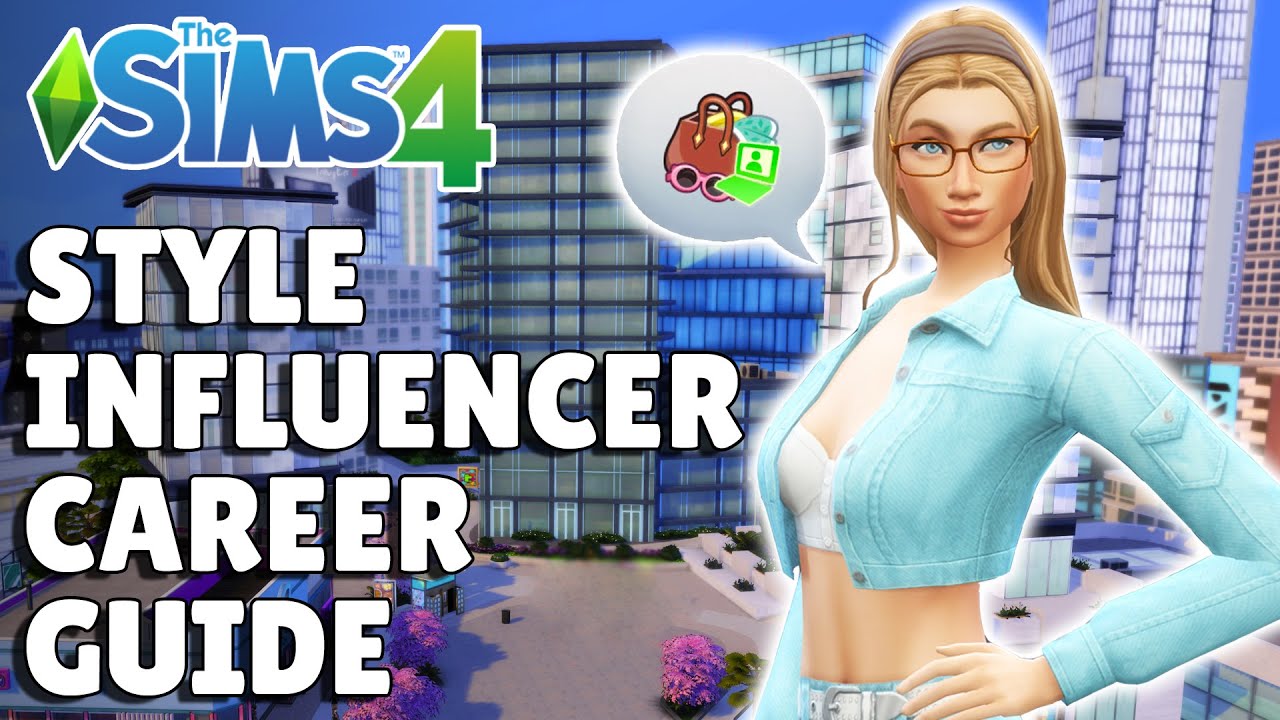 Полное руководство по карьере модного инфлюенсера | The Sims 4