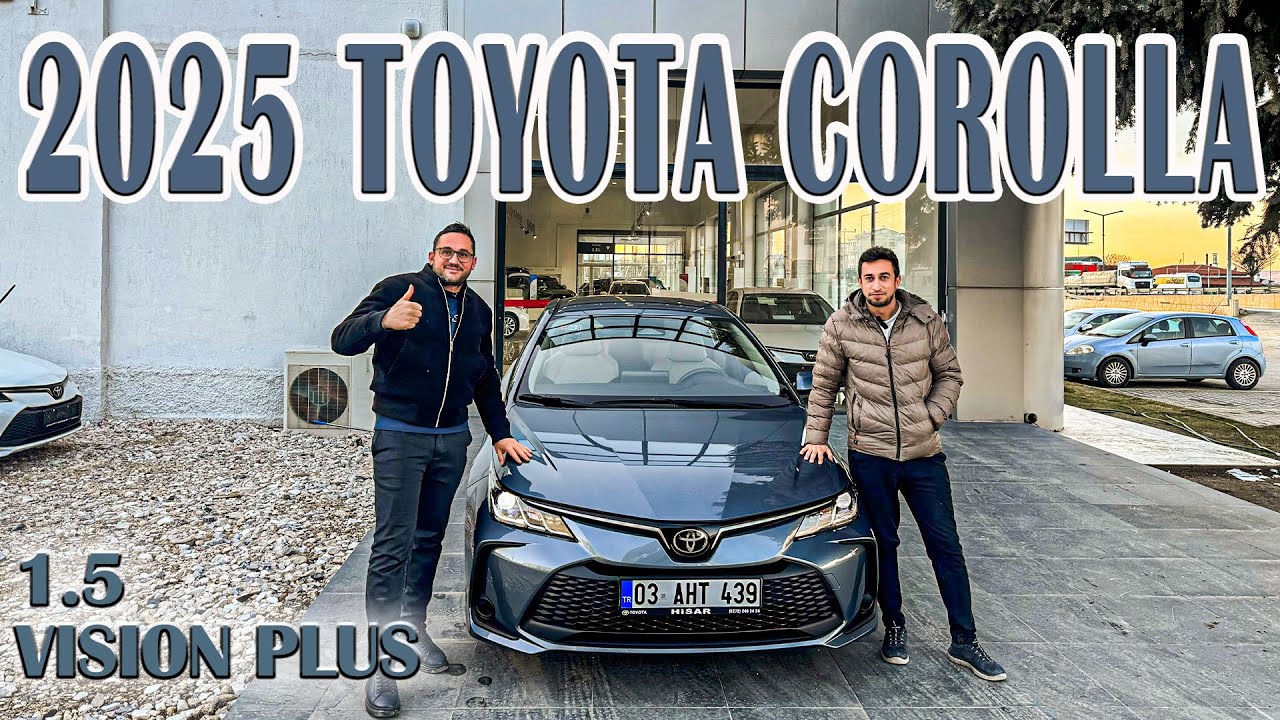 '0' Km Toyota Corolla Aldık I En Uygun Fiyatlı Baz Paket Corolla I 2025 1.5 Vision Plus Multidrive S