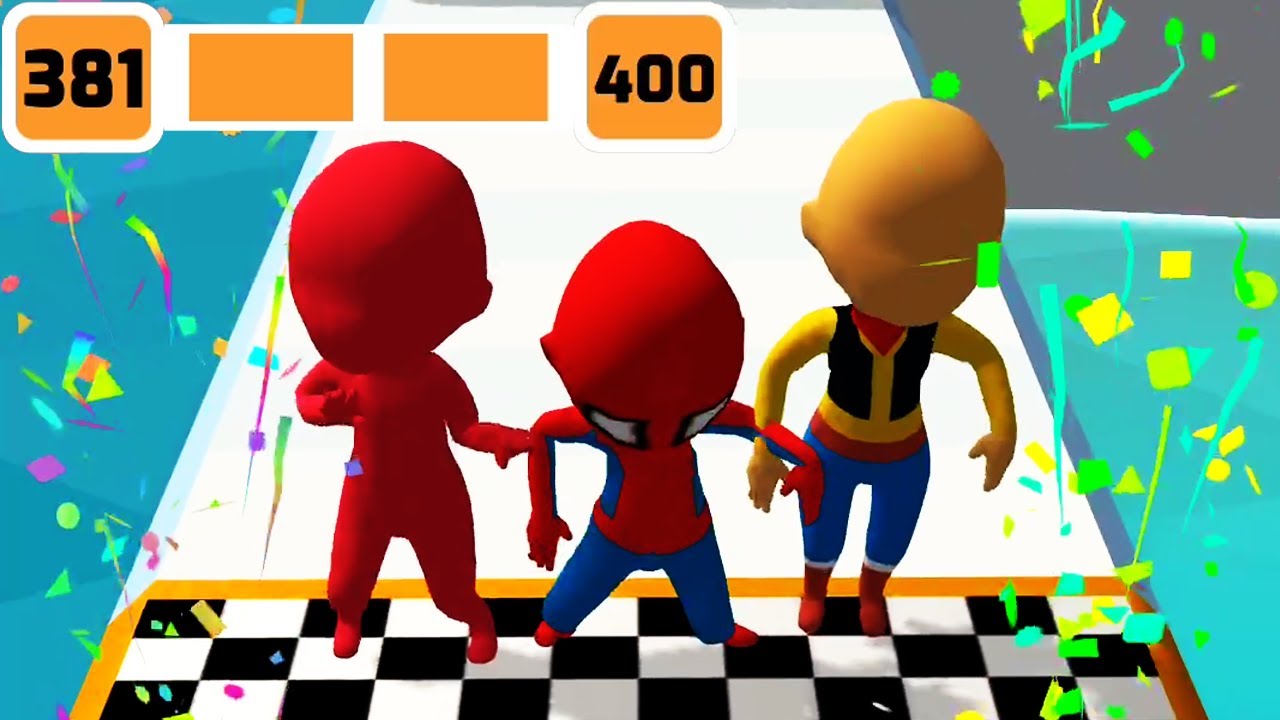 Fun Race 3D Game Level 381-400 Walkthrough