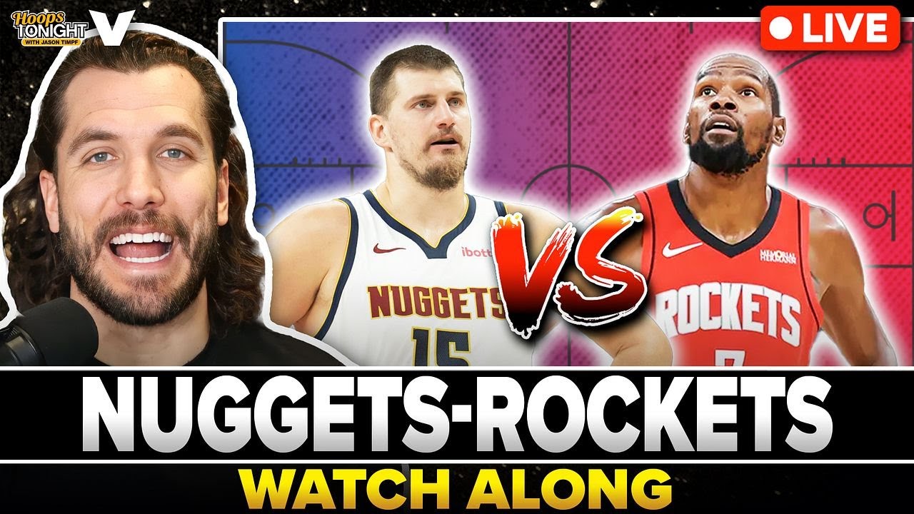 NBA LIVE WATCH-ALONG: Nikola Jokic's Nuggets vs. Kevin Durant's Rockets