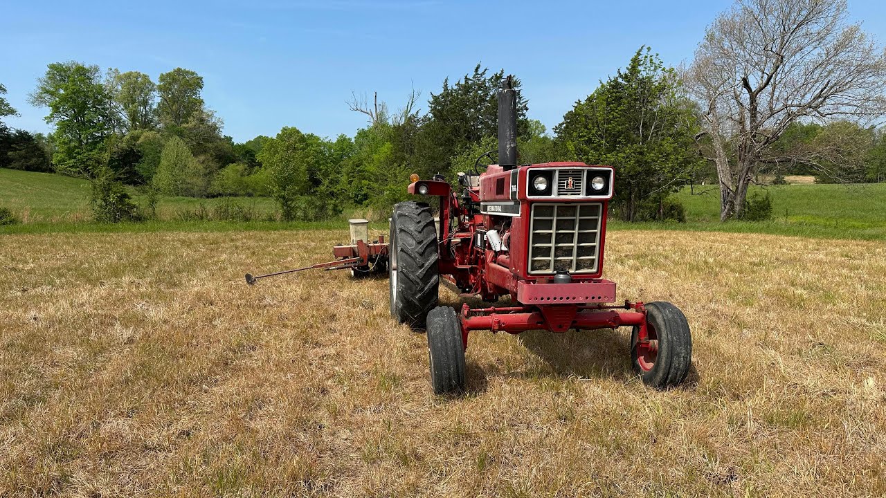 Finishing up planting corn and playing in the mud