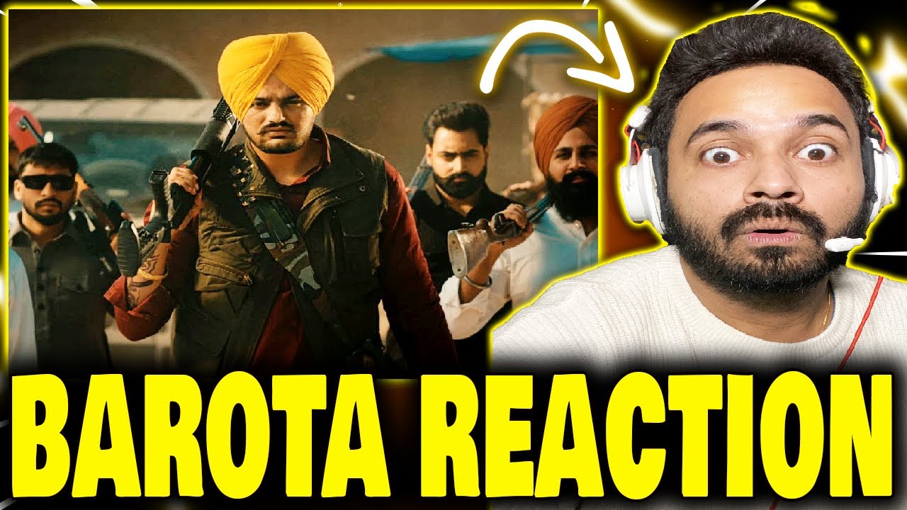 SIDHU MOOSEWALA NEW SONG REACTION BAROTA SONG REACTION | HE IS BACK 😲😲 | GDX Reacts