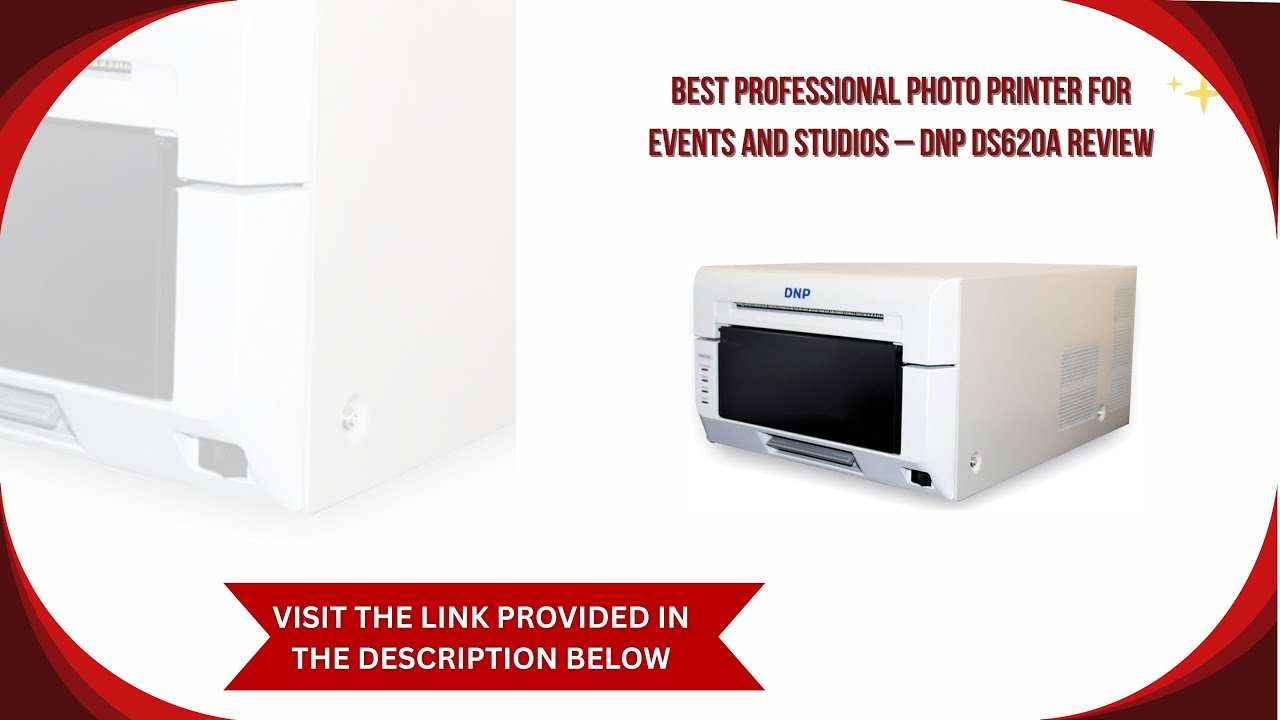 DNP DS620A Professional Dye Sublimation Printer | Fast, High-Quality Photo Prints 2x6–6x8