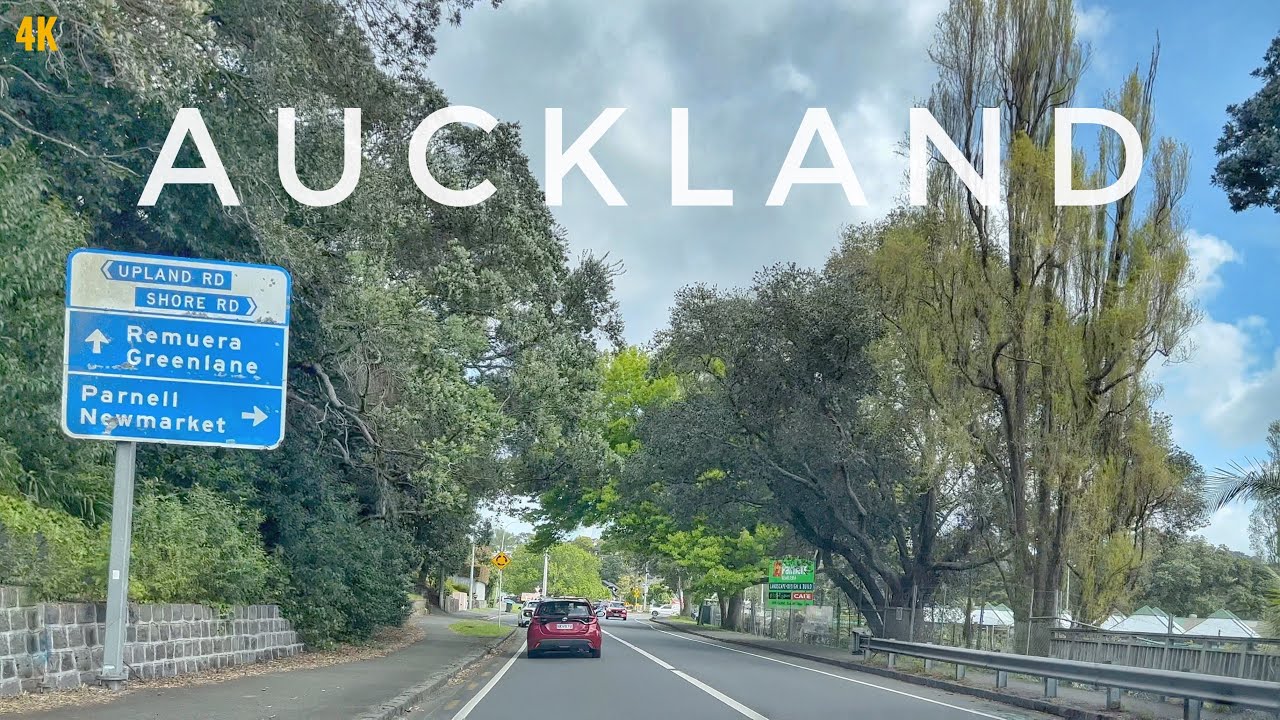 Auckland City New Zealand Driving Tour 4K | From Orakei to Remuera | New Zealand Walking Tour 4K