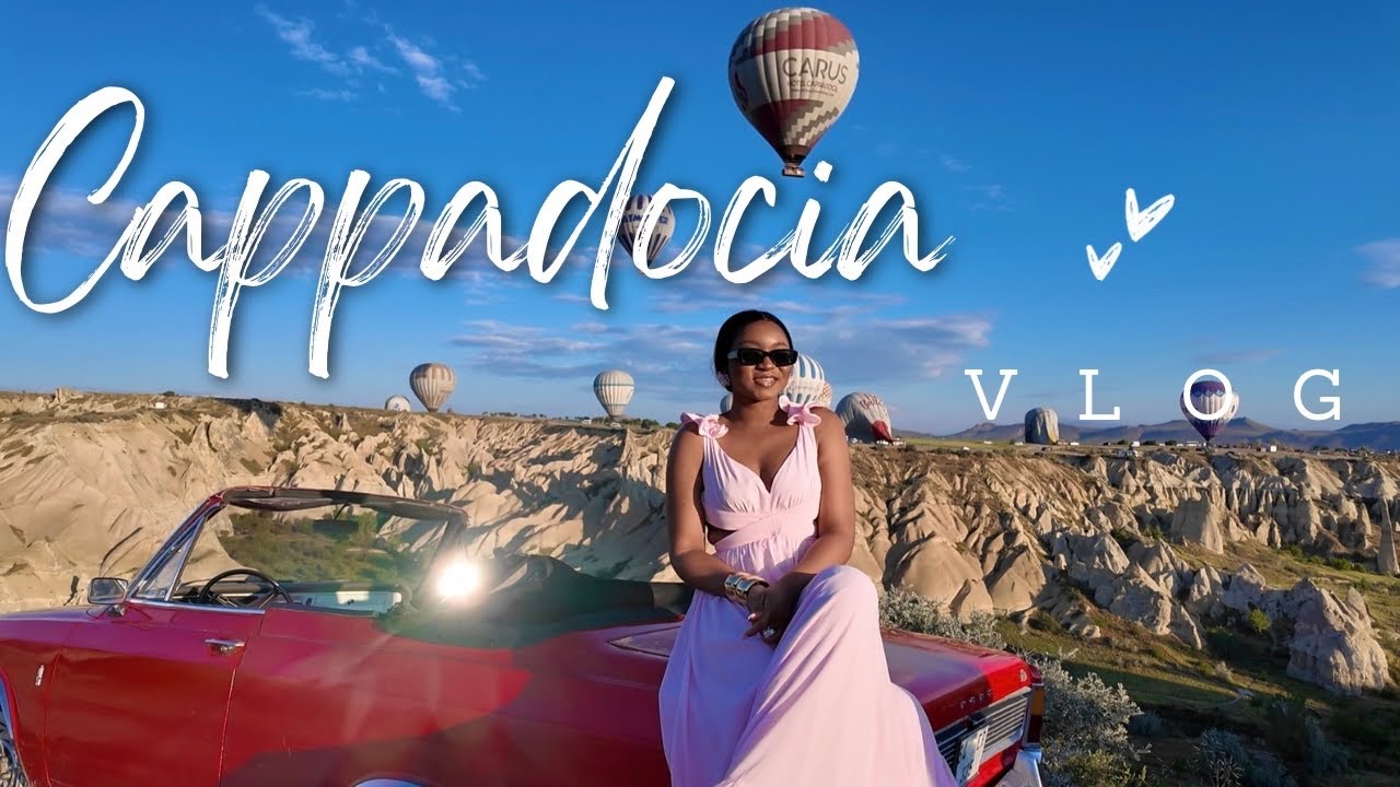 HOT AIR BALLOON ADVENTURE IN CAPPADOCIA| TURKEY TRAVEL VLOG(HAMMAM BATH,CLASSIC CAR,DINNER)