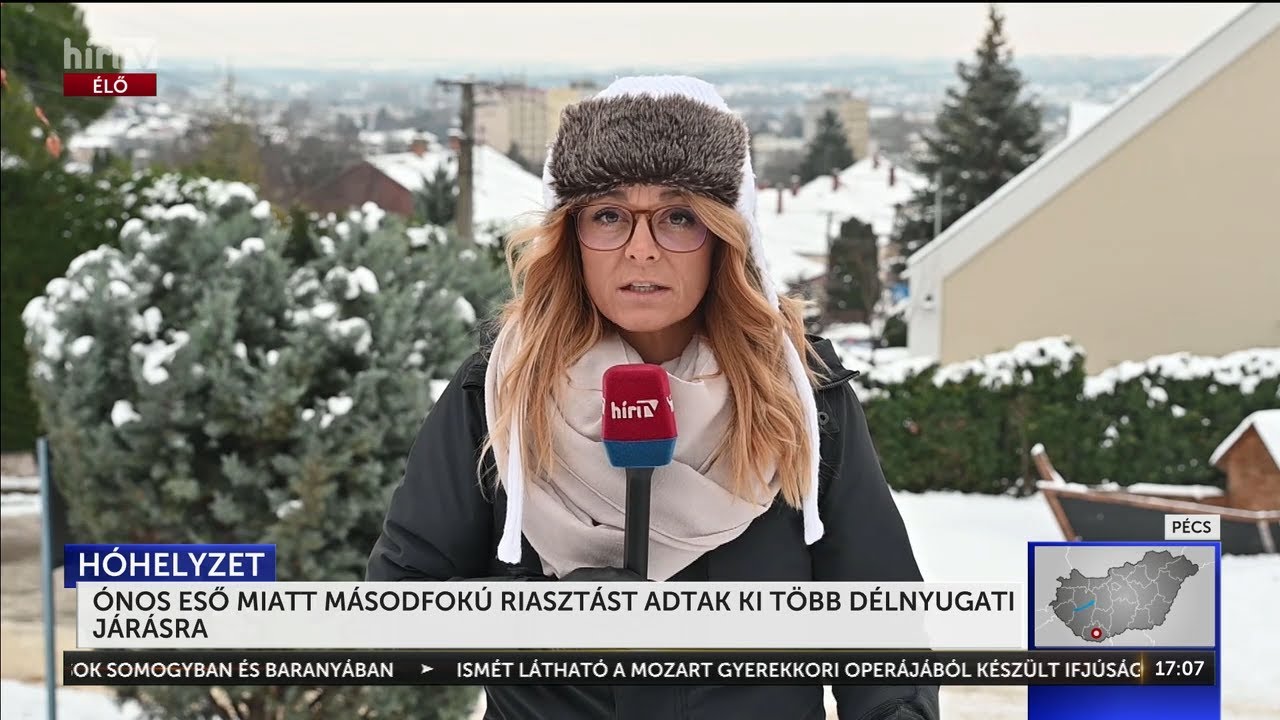 Jégpáncél az utakon: életmentő figyelmeztetés - HírTV