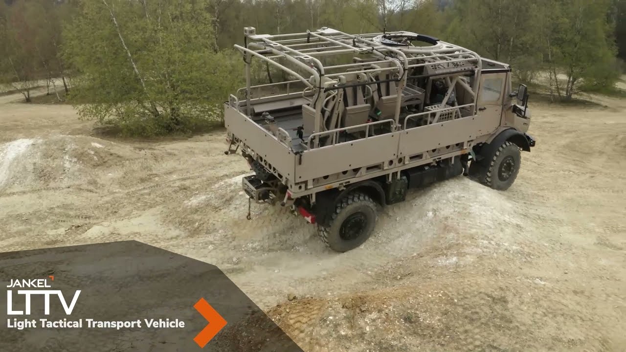 DSEI 2021 Jankel presents its full range of armored and tactical vehicles LTTV TUV Fox RRV