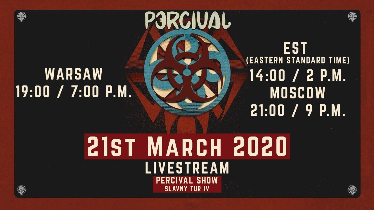 LIVE STREAM Percival - Slavny Tur IV  CONCERT 1