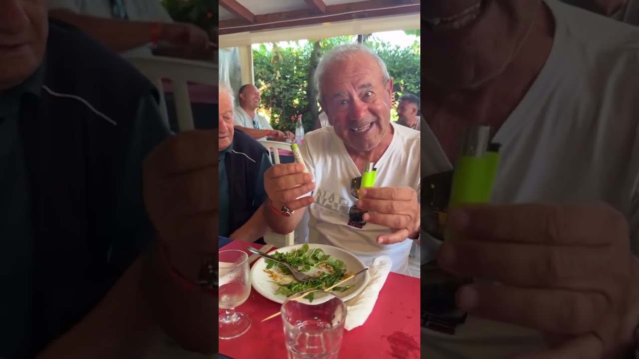 Nonno Faustino A PRANZO fuori in VACANZA con gli amici😂😡🤤🐊