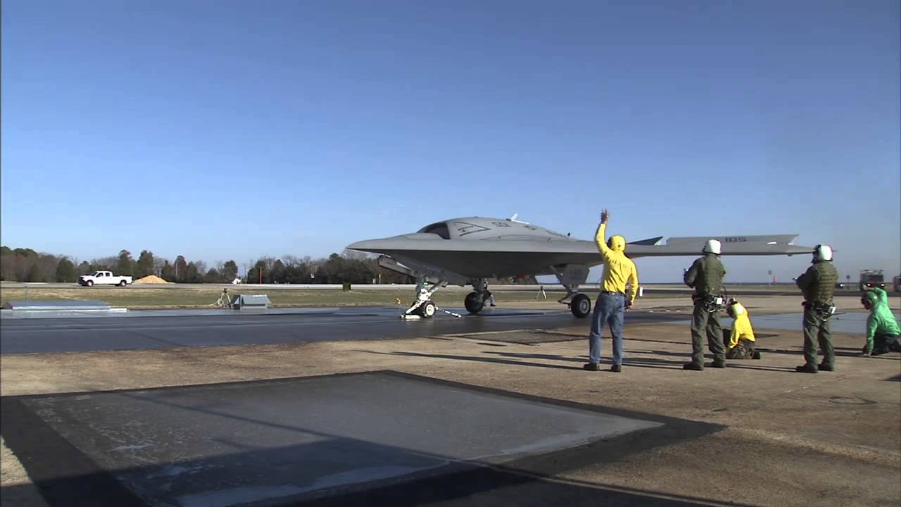 X-47B UCAS Catapult Testing