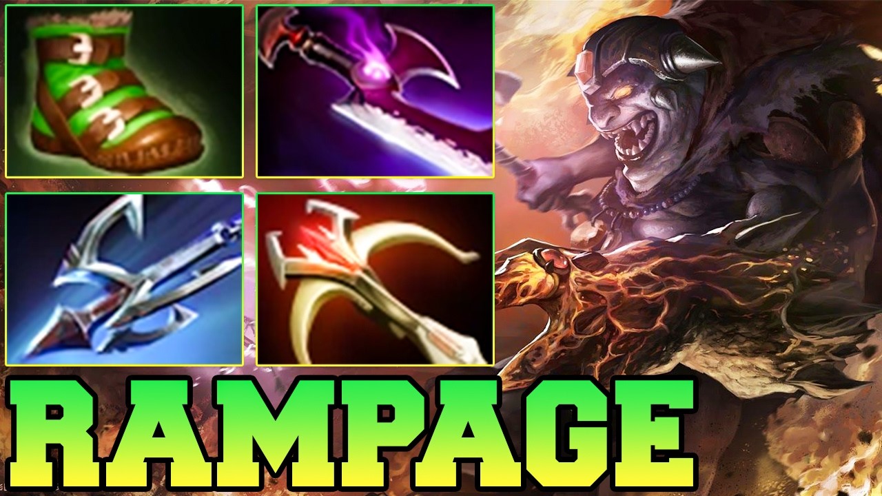 Rampage + 24 Kills Lion Dota 2 Mid Lane Carry Guide Pro Gameplay Build Support Ultimate 7.41