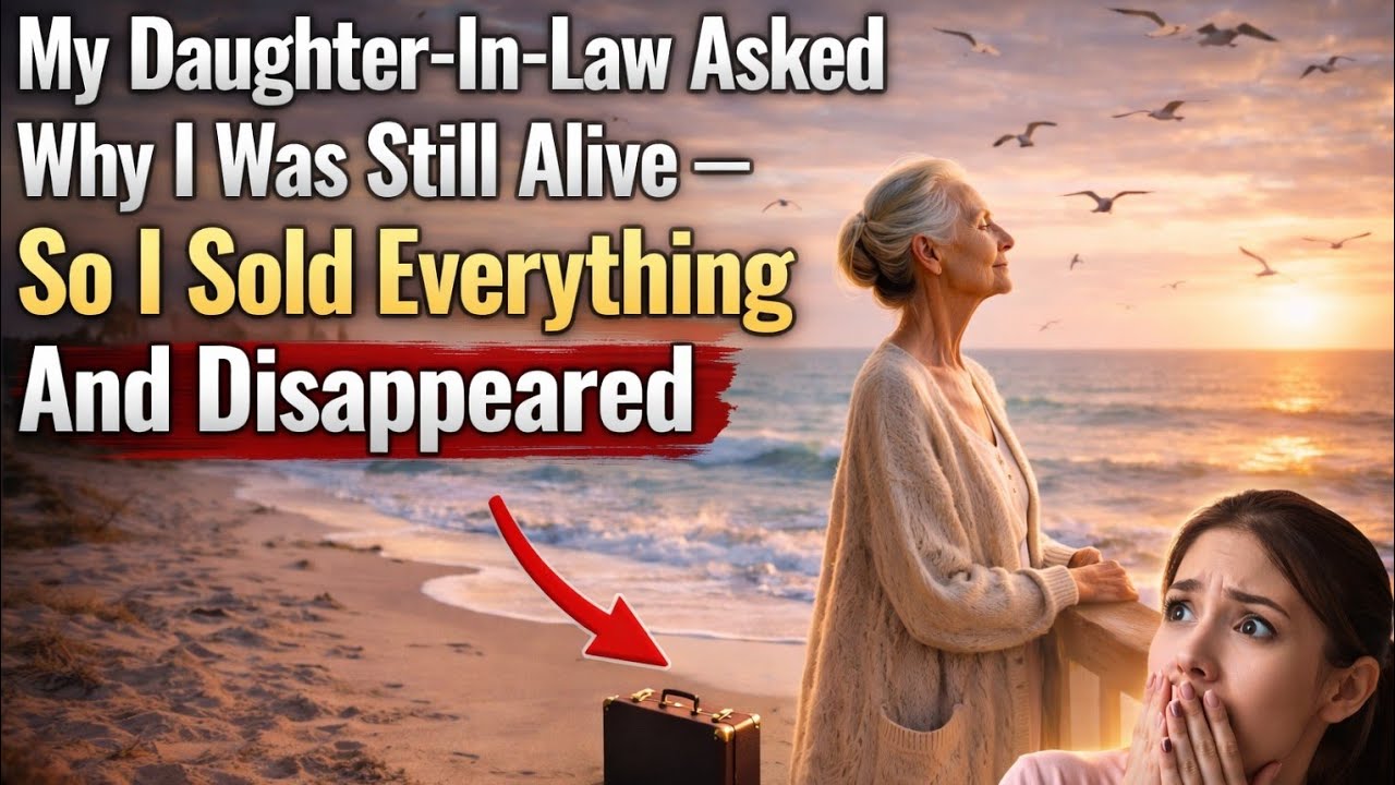 Story | My Daughter-in-Law Asked Why I Was Still Alive — So I Sold Everything and Disappeared