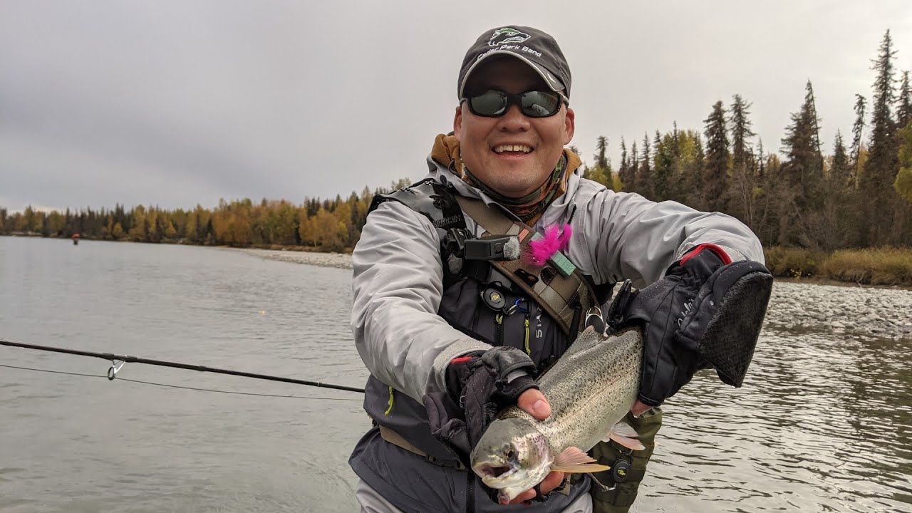 Alaska Day 3 - Fly Fishing for Silver Salmon and Trout on the Kenai River