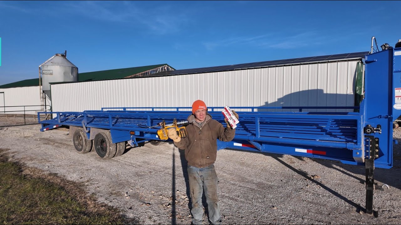 Where are the grease points on the Ag Multi Trailer?