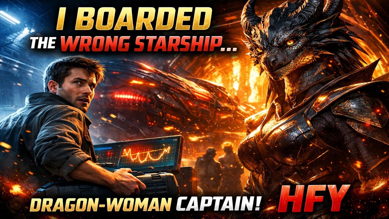 I Boarded the Wrong Starship… It Belonged to a Dragon-Woman Captain | HFY