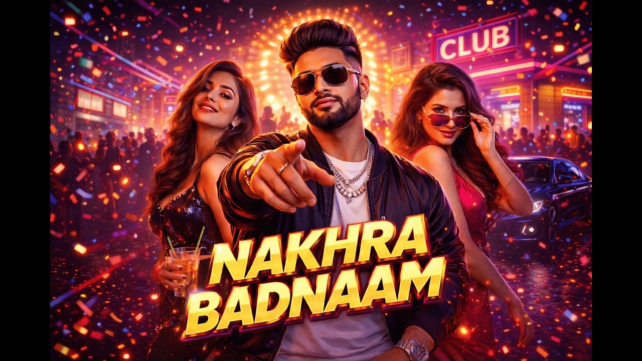 Nakhra Badnaam | New Punjabi Hinglish Song | Bass Boosted Party Track | Club Vibes 🔥