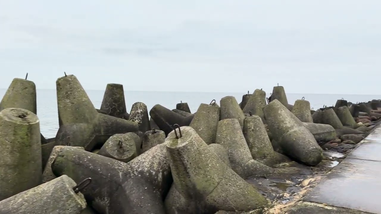 A walk to lighthouse at the Daugava river mouth to Baltic sea. #nature #relaxing #chill