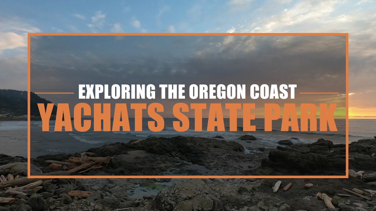 Beautiful Sunset While Exploring The Yachats State Park For The First Time.