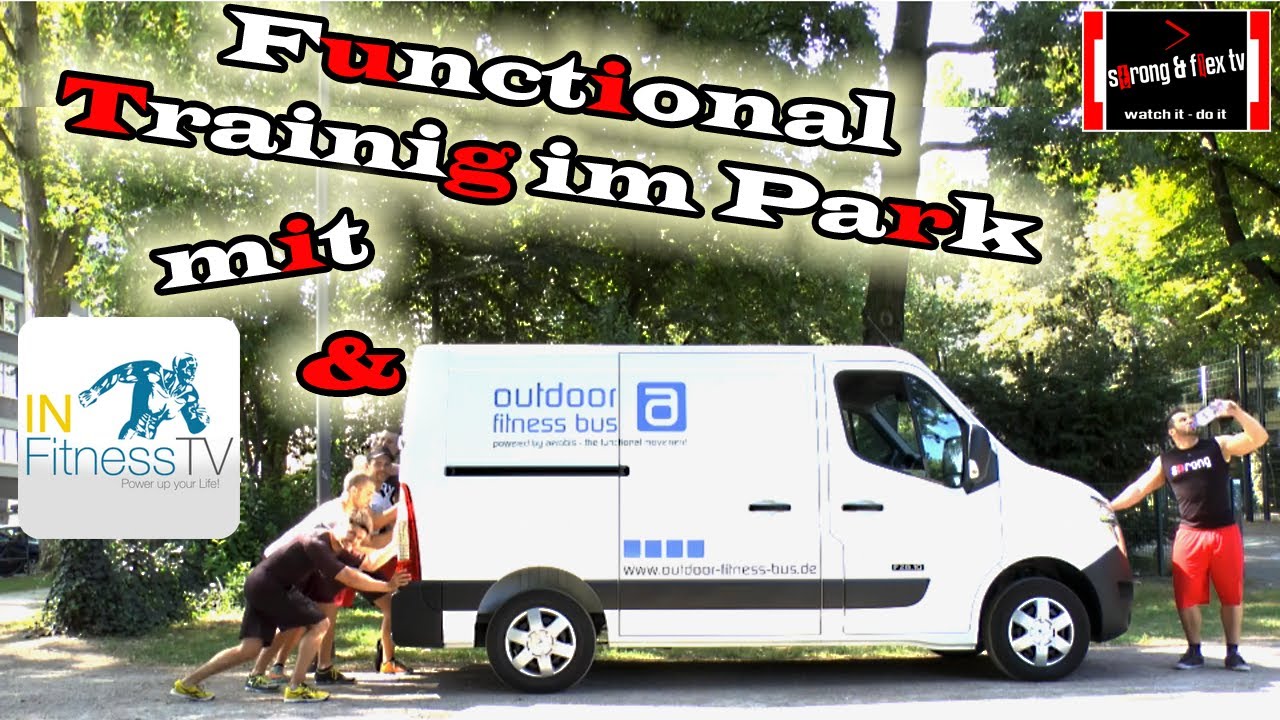 Outdoor Fitness - Functional Training mit InfitnessTV und OutdoorFitnessBus