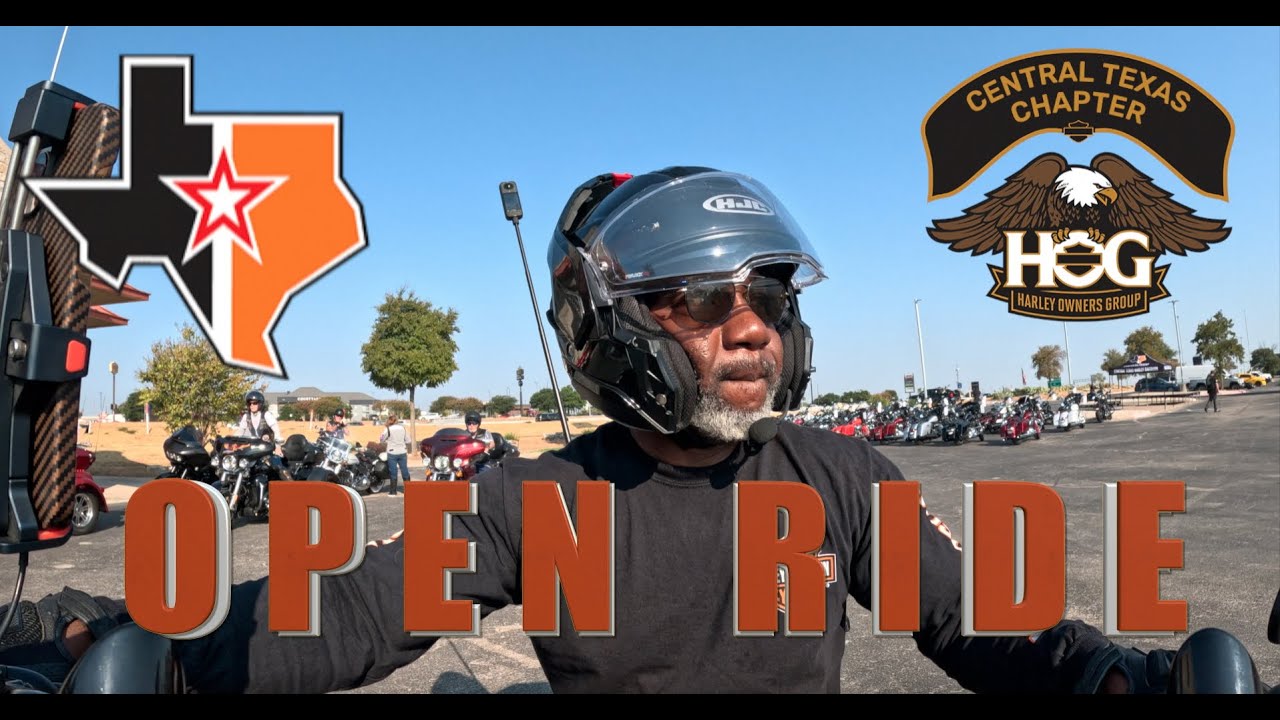 Присоединяйтесь к OPEN RIDE вместе с Central Texas H O G &reg; (Harley Owners Group)