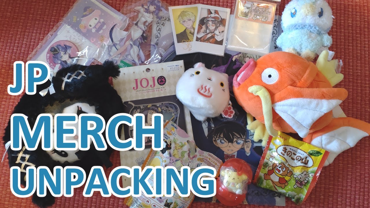 [VOD] JAPAN + VIECC MERCH UPACKING! [Handcam]