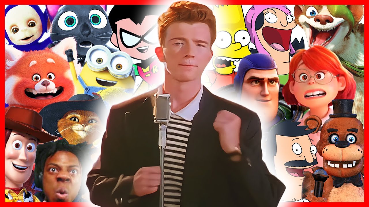 Never Gonna Give You Up (Movies, Games, Series and Memes COVER)
