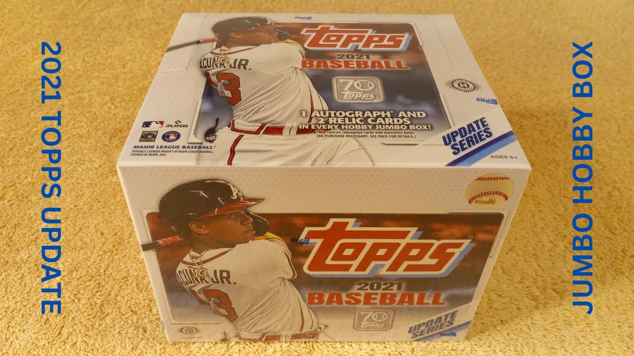 2021 TOPPS UPDATE SERIES - JUMBO HOBBY BOX - A 2022 PRIMER