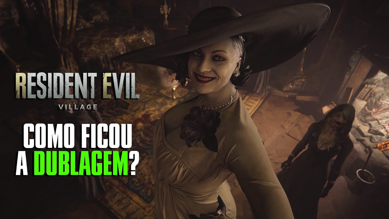 Resident Evil 8 Village - DUBLAGEM EM PORTUGU&Ecirc;S - Todas as Cenas Demo Gameplay (PS5)
