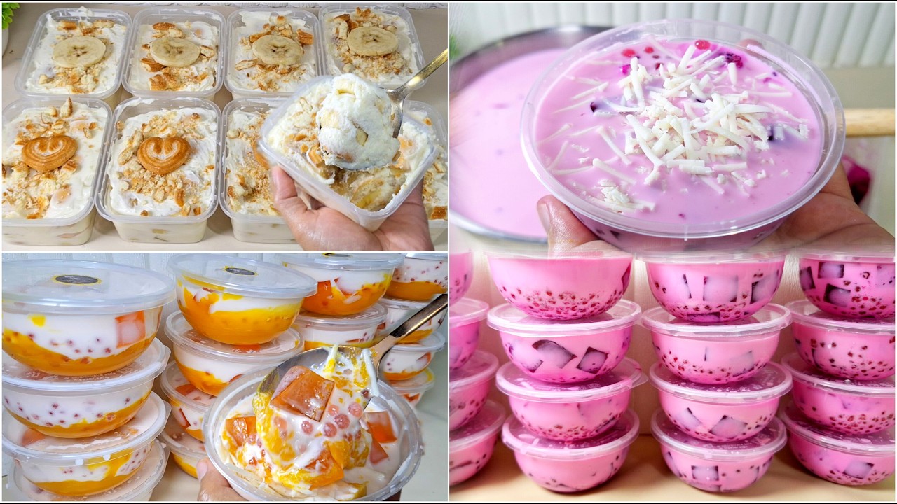 3 RESEP DESERT ENAK COCOK UNTUK IDE JUALAN TAKJIL BUKA PUASA NIH BUN 