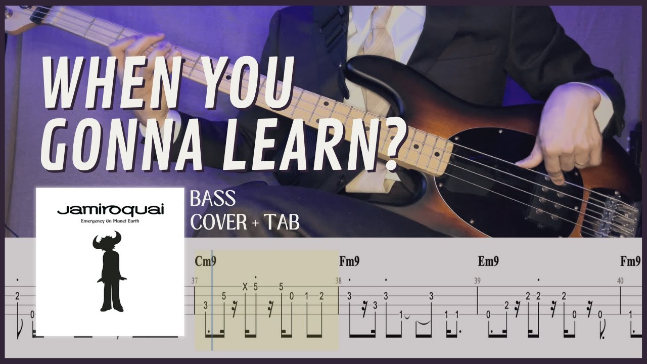 When You Gonna Learn? - Jamiroquai (Bass Cover with Tab)