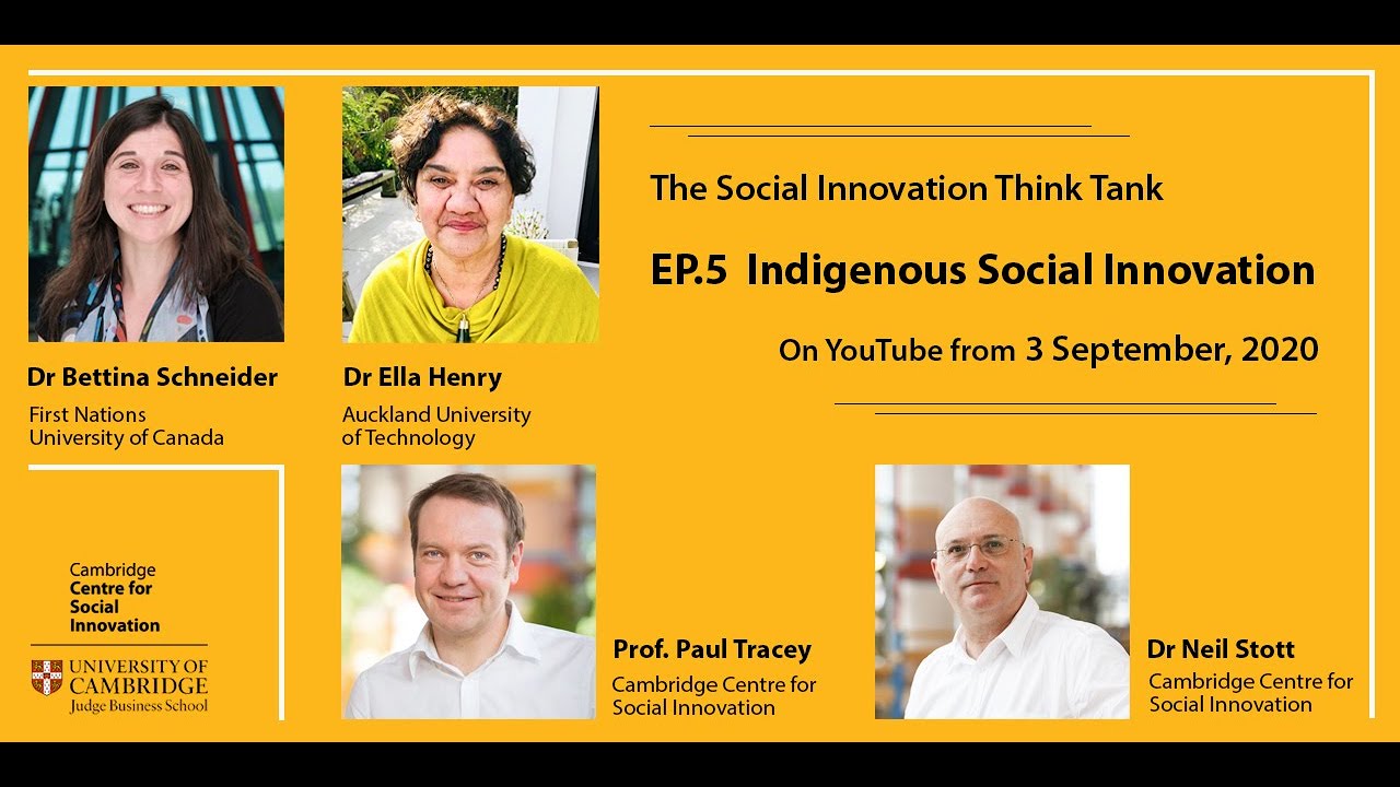 The Social Innovation Think Tank (Ep.5) - Indigenous Social Innovation
