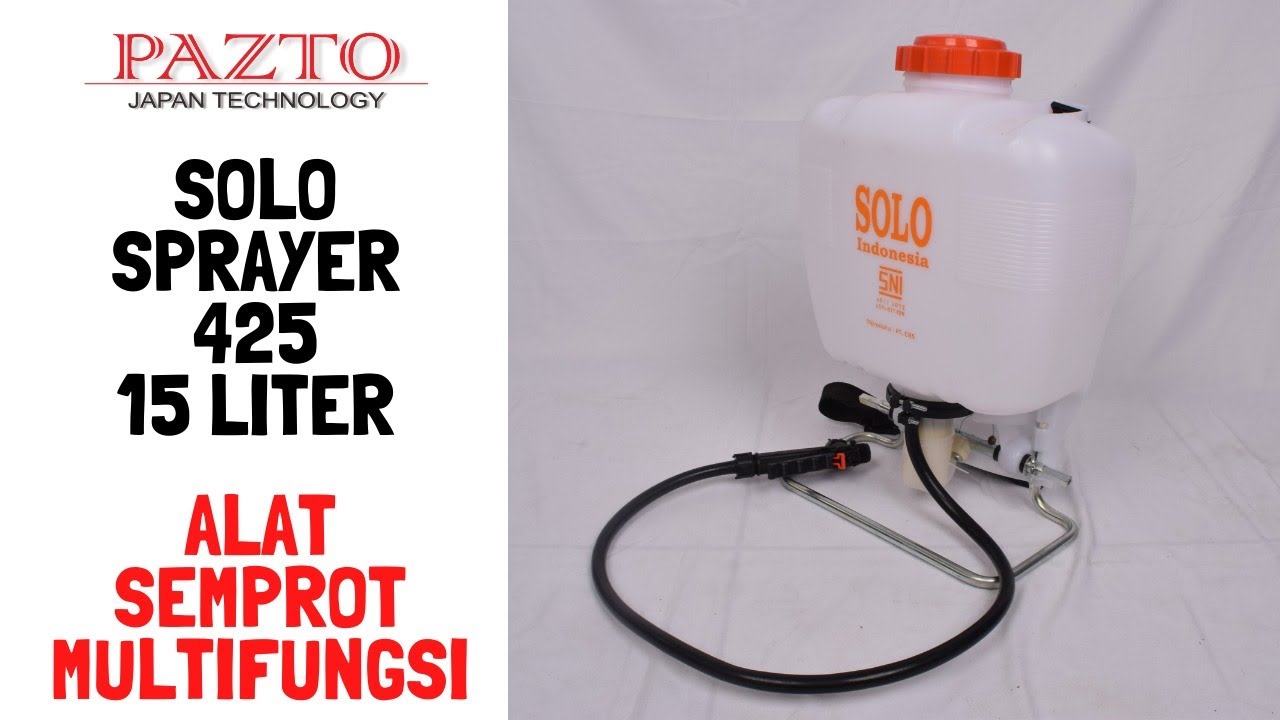 SEMPROTAN MULTI FUNGSI ? SEMPROTAN DISINFEKTAN TERBAIK? SOLO SPRAYER 425 15Liter