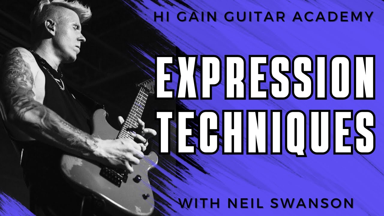 Electric guitar lesson - Expression techniques with Neil Swanson
