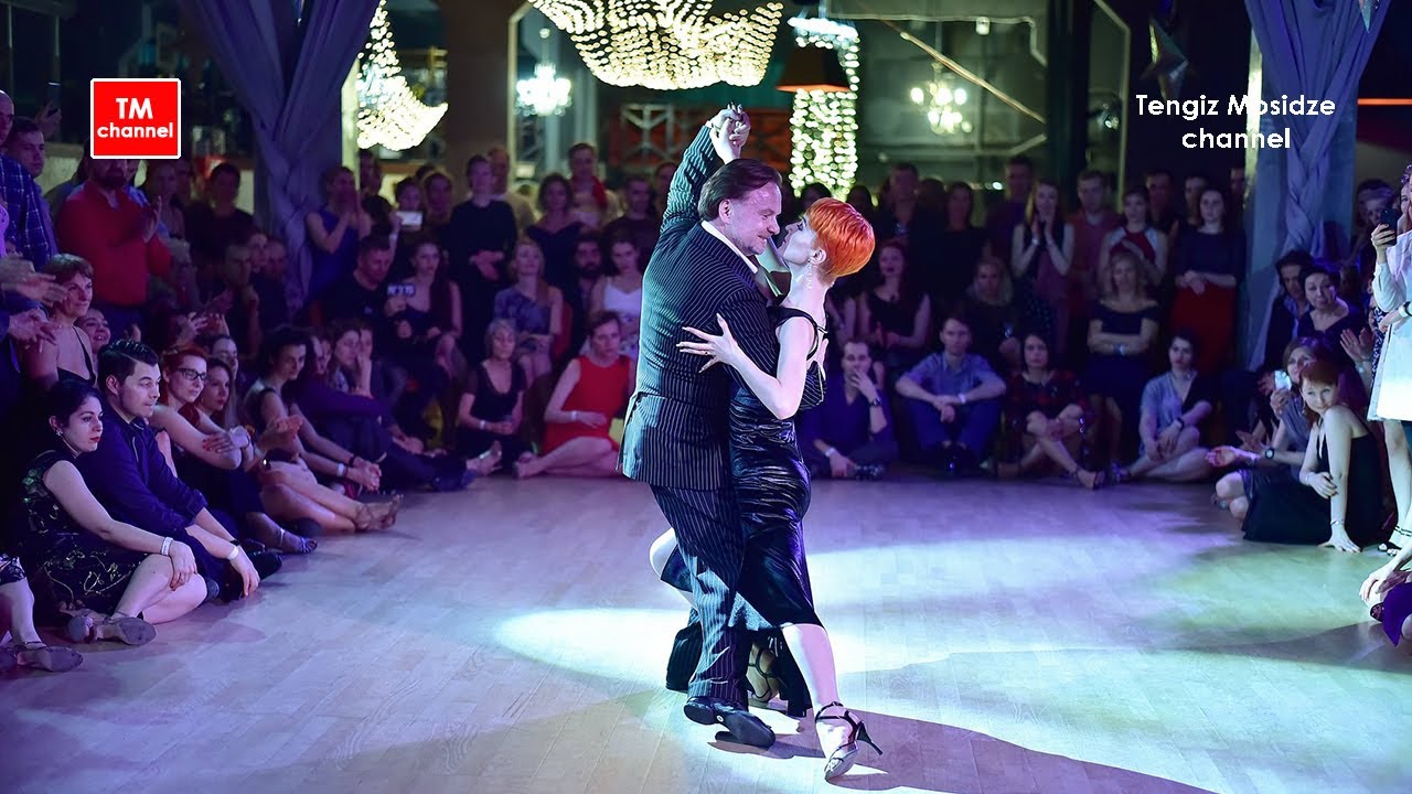 Tango &ldquo;Paciencia&rdquo;. Helga Domashova and Alexis Barbolini with orchestra 