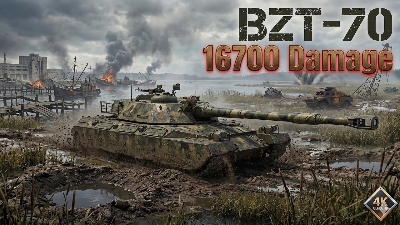 BZT-70::WoT RU::16700+ Damage