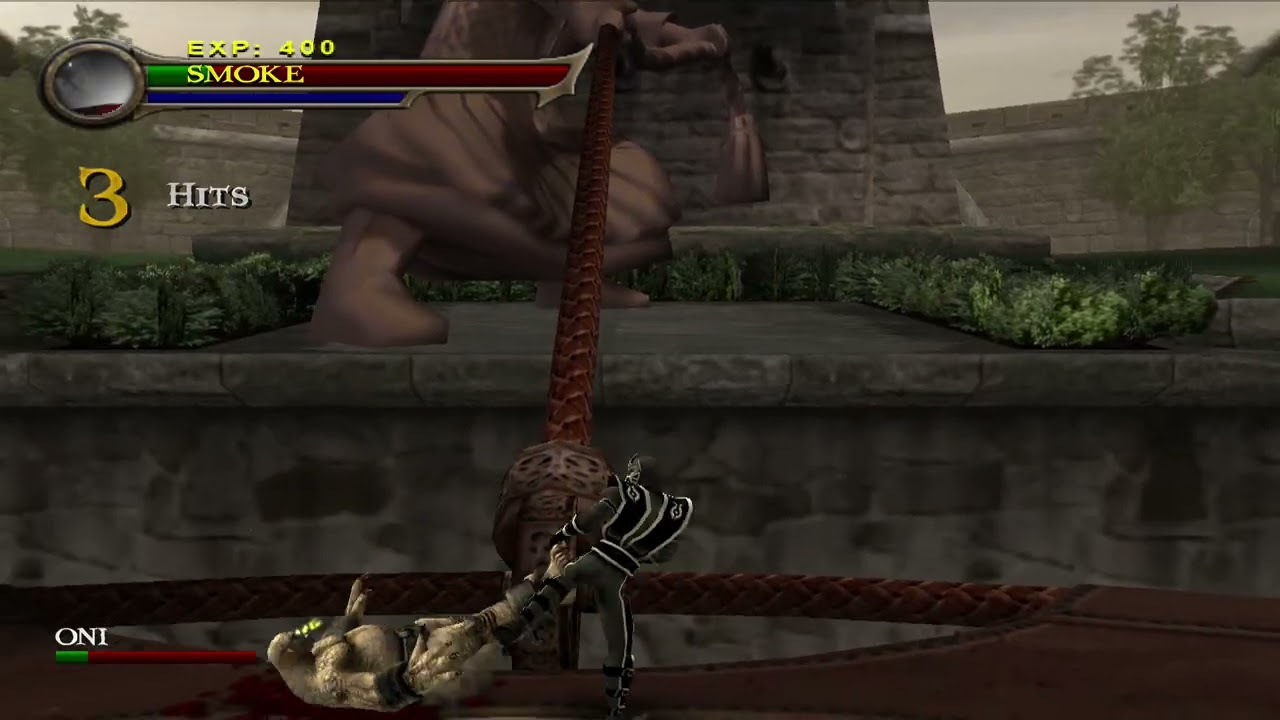 Ultimate Mortal Kombat Shaolin Monks Battle Arena - Playing As Smoke