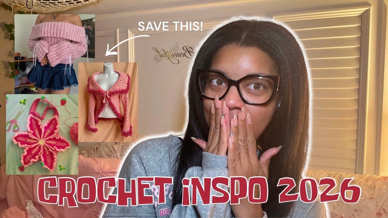 26 вещей, которые я хочу связать крючком в 2026 году 🧶 | VLOGMAS, День 20