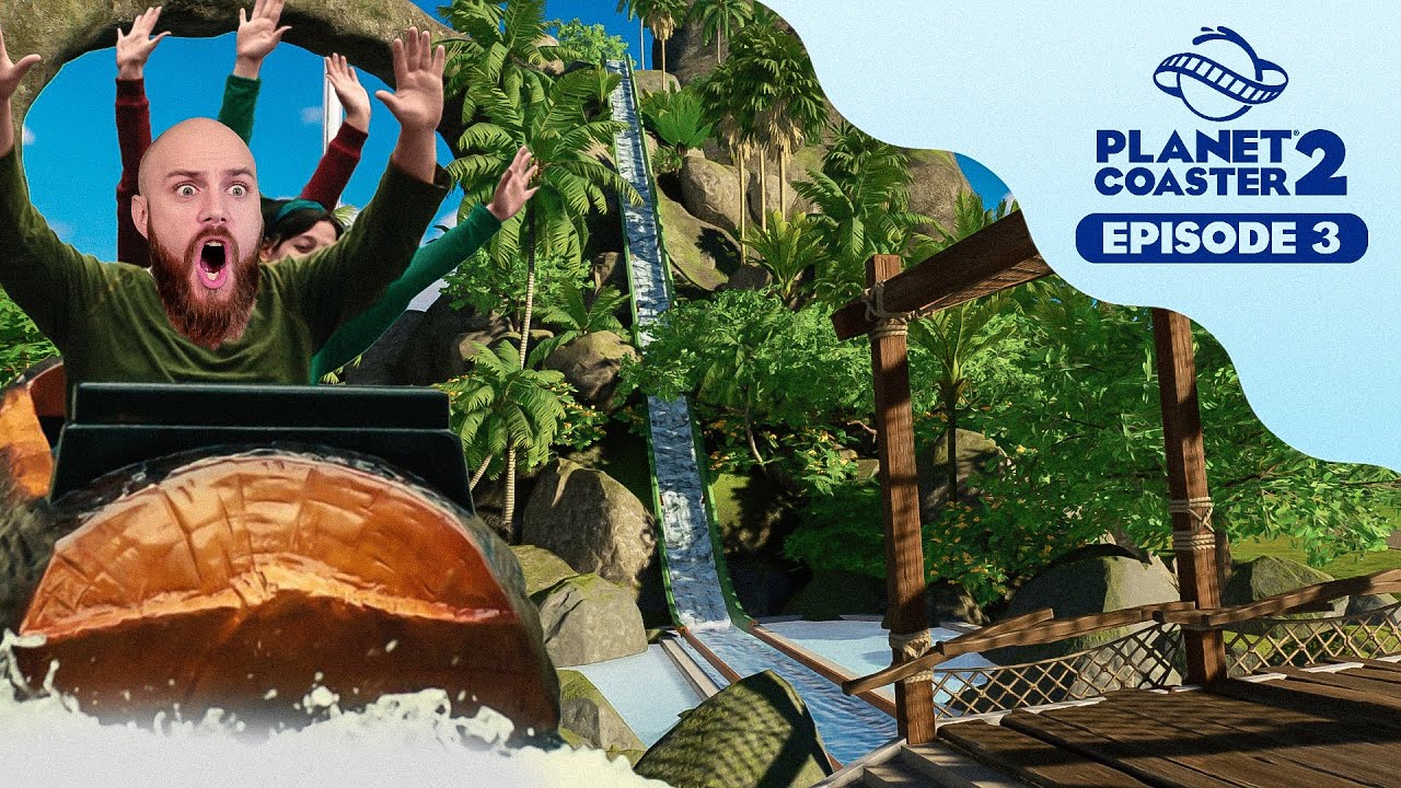 LES BUCHES DE LA MORT - On construit Le plus beau Parc de PLANET COASTER 2 - Episode 3