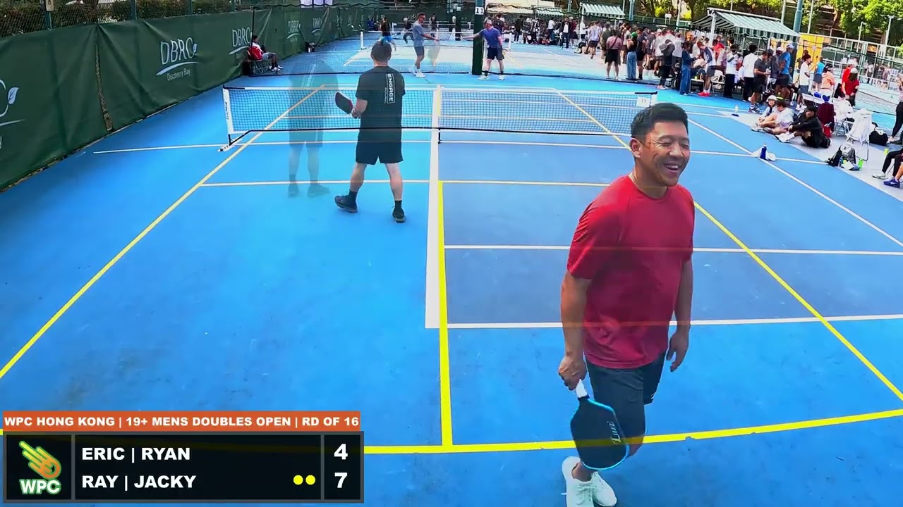 🏆19+ OPEN Mens Doubles 🇭🇰 WPC Hong Kong | Round of 16 | Jacky/Ray vs Eric/Ryan | 12/6/2025