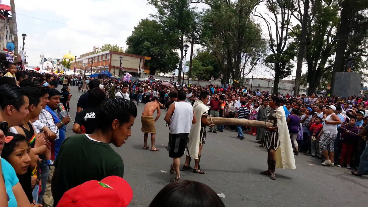 Viacrucis 2014 Chiautempan Tlax.