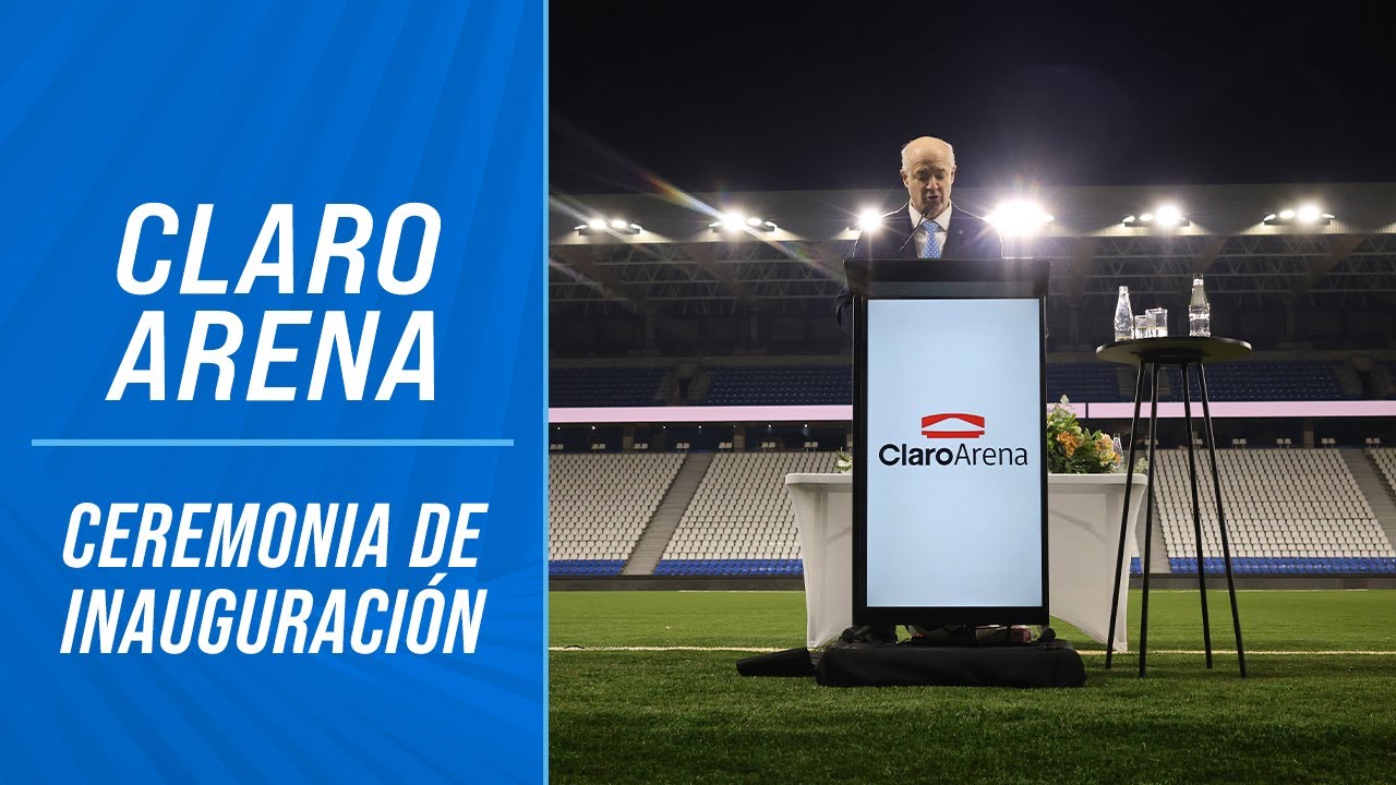 PLAY ▶️ | Cruzados y Claro realizaron la ceremonia de inauguración de Claro Arena 🏟️✨