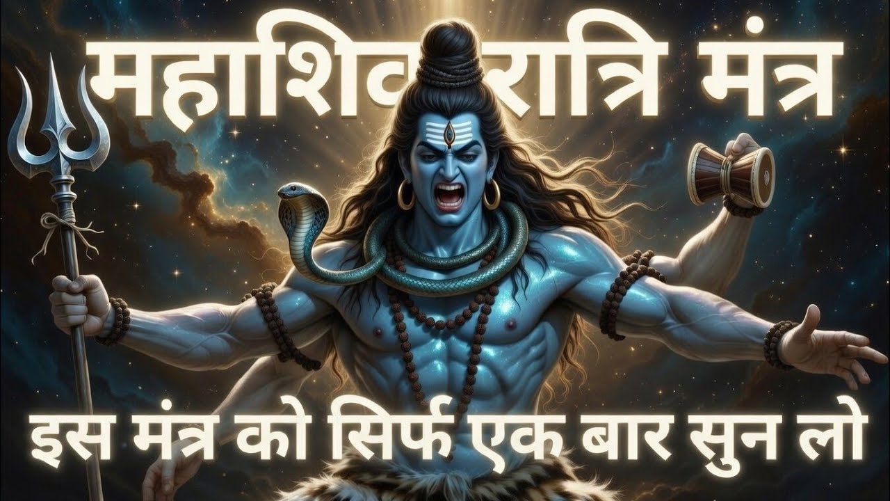 महादेवजी का सबसे शक्तिशाली मंत्र।🔱 ॐ नमः शिवाय | 10 मिनट में मन की शांति | महाशिवरात्रि स्पेशल मंत्र