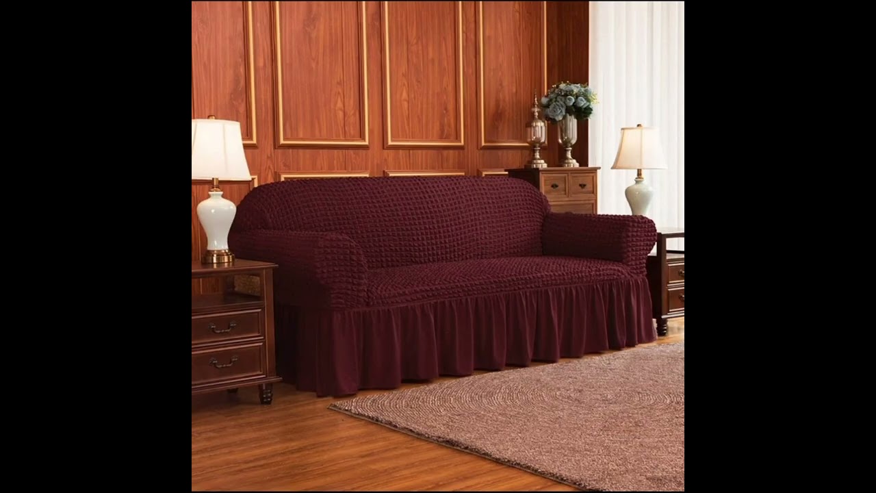 Persian Style Jersey Sofa Fitted Cover Apparelcollection Bubble Sofa Cover @Aaimacollection