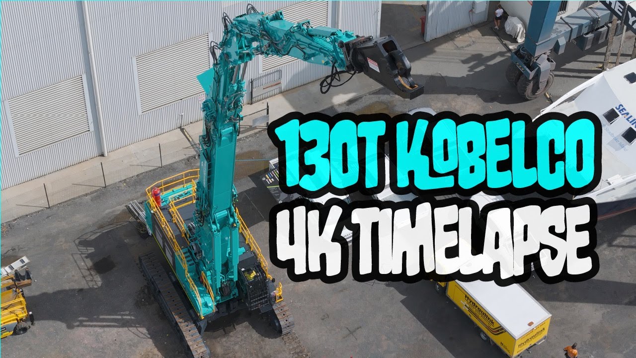 SK1300DLC Demolition Excavator Time Lapse